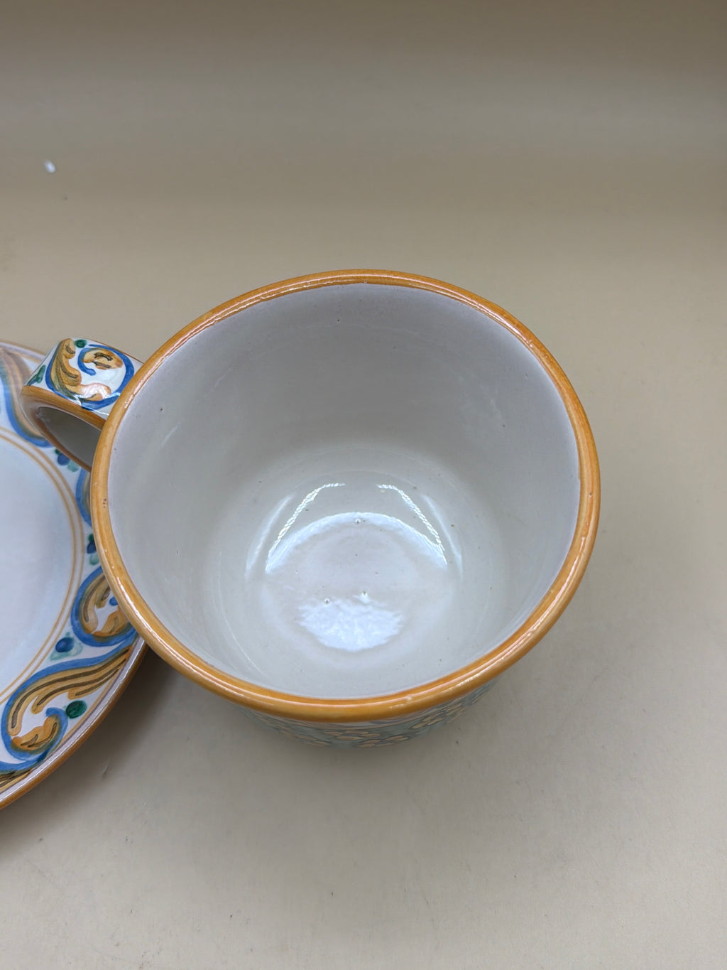 Tazza Con Piatto Migliore Caltagirone
