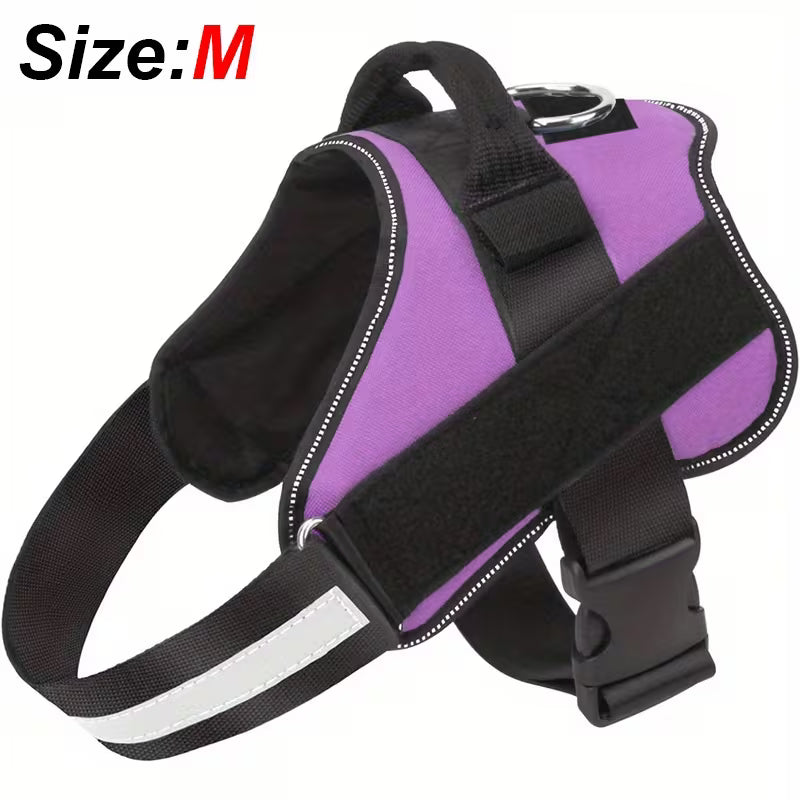 Imbracatura Per Cani, Gilet Per Cani Riflettente Antistrappo Taglia M