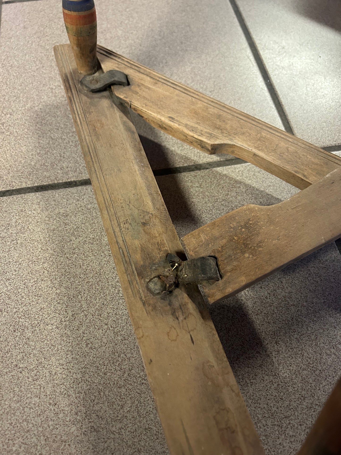 Arcolaio Legno Antico Dipinta