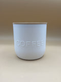 Vaso Plastica Bianco Coffee