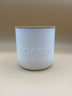 Vaso Plastica Bianco Coffee