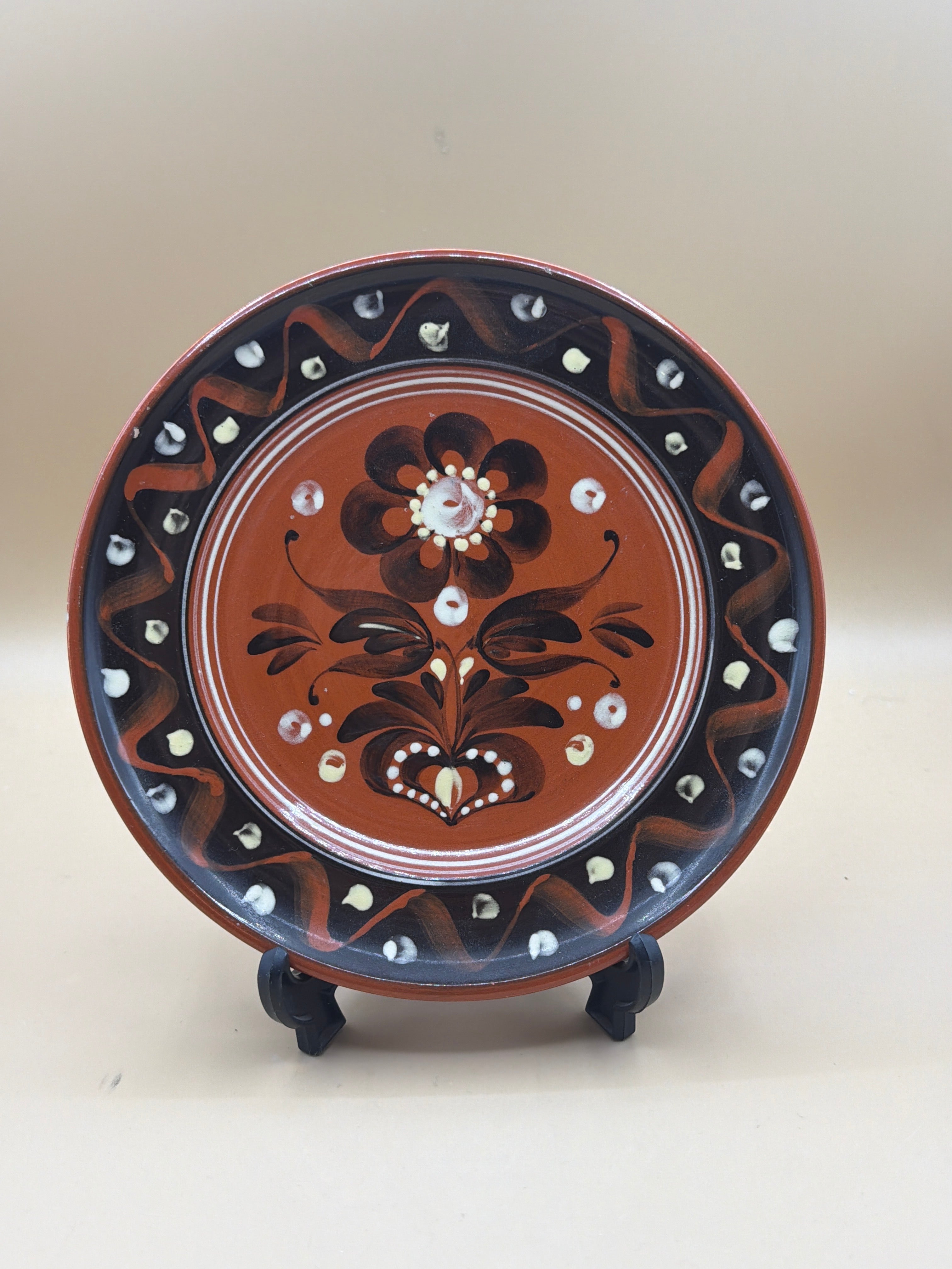 Piatto Vintage Thun In Terracotta Prima Serie