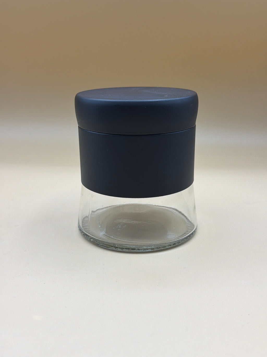 Vaso Nero Vetro Zucchero