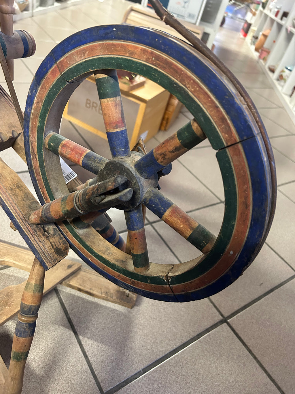 Arcolaio Legno Antico Dipinta