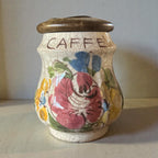 Barattolo Ceramica craquele Vecchia Bassano Tappo Legno