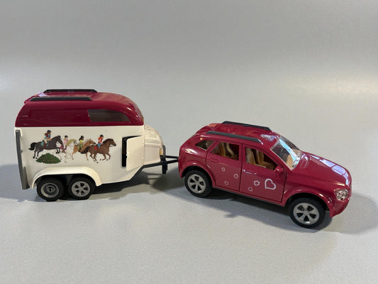 Macchina Con Rimorchio Cavallo Schleich
