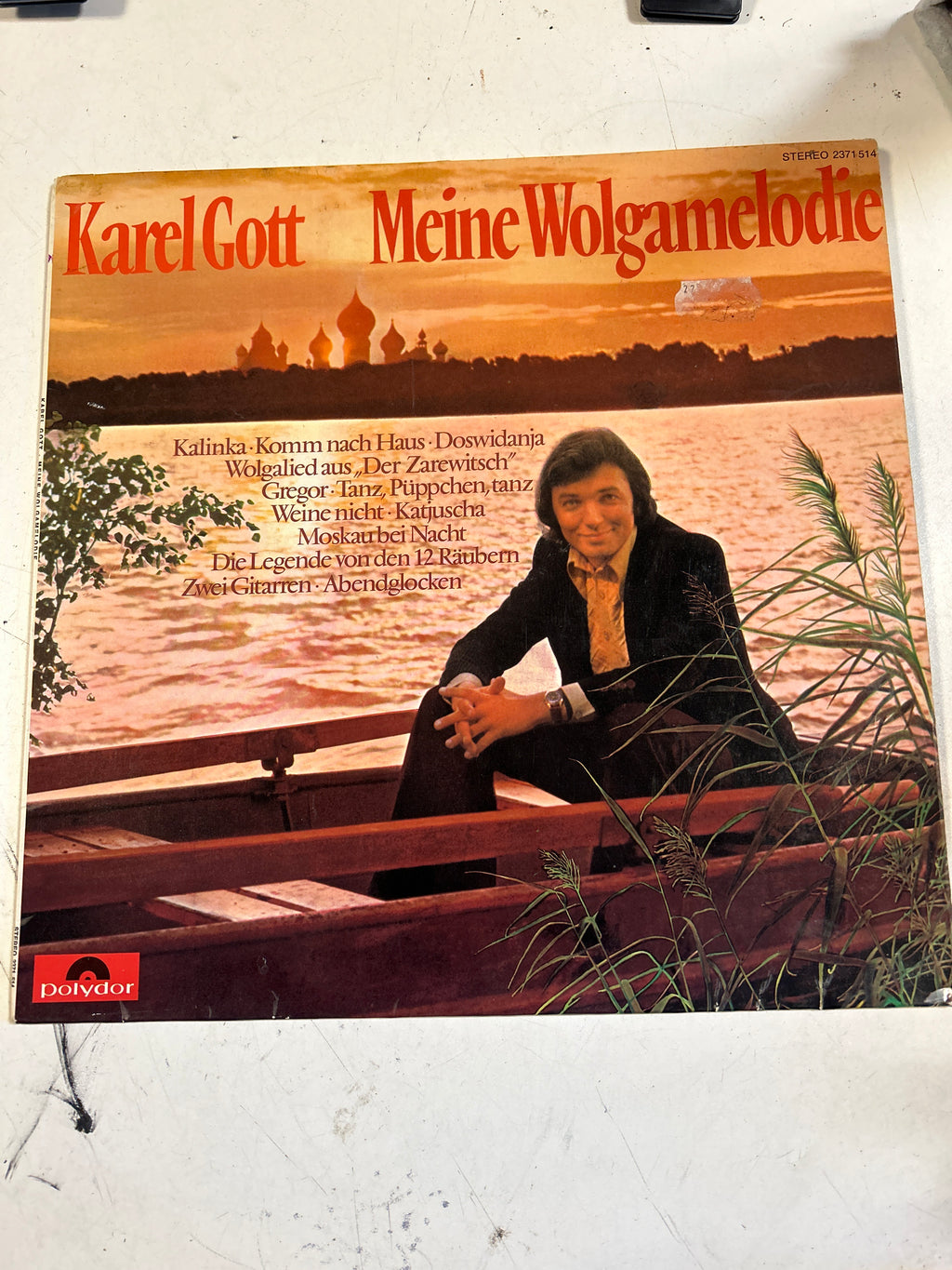 Lp 33 Giri Karel Gott Meine Wolgamelodie