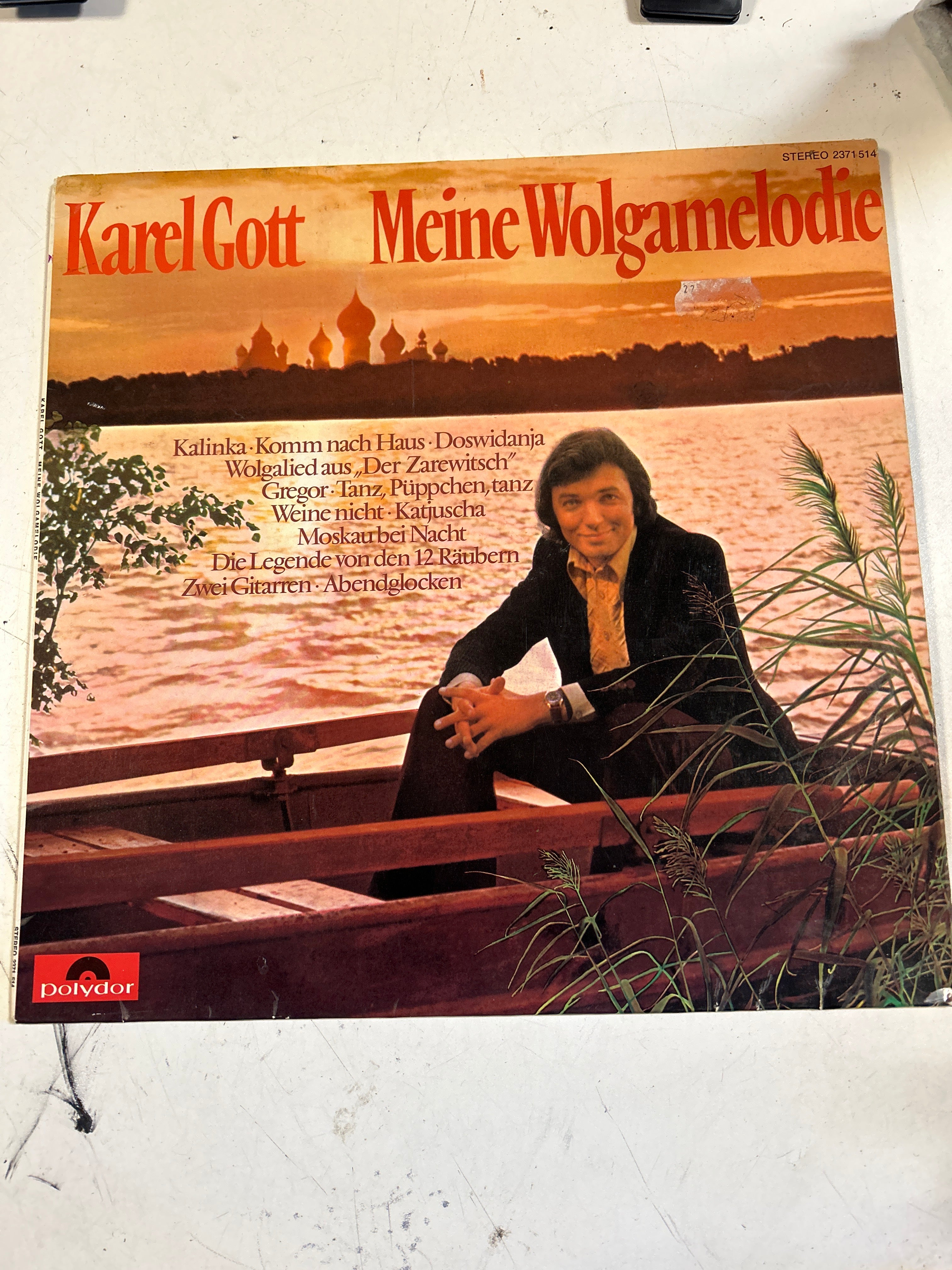 Lp 33 Giri Karel Gott Meine Wolgamelodie