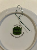 Piatto Da Appendere Royal Schwabap 1984 Decorato A Mano Con Mulini A Vento Olanda