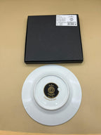 Rosenthal Versace Piatto "Medusa Blue" / "Mendelssohn" Porcellana con Scatola Originale e Set 20° Anniversario