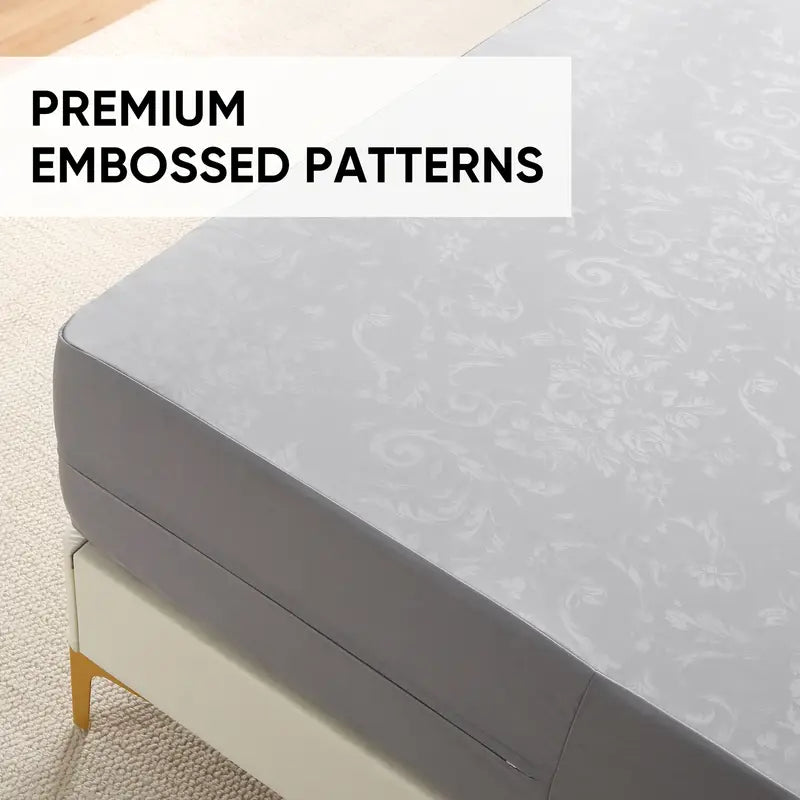 Copertura Impermeabile Per Materasso Singolo Con Cerniera Nuovo