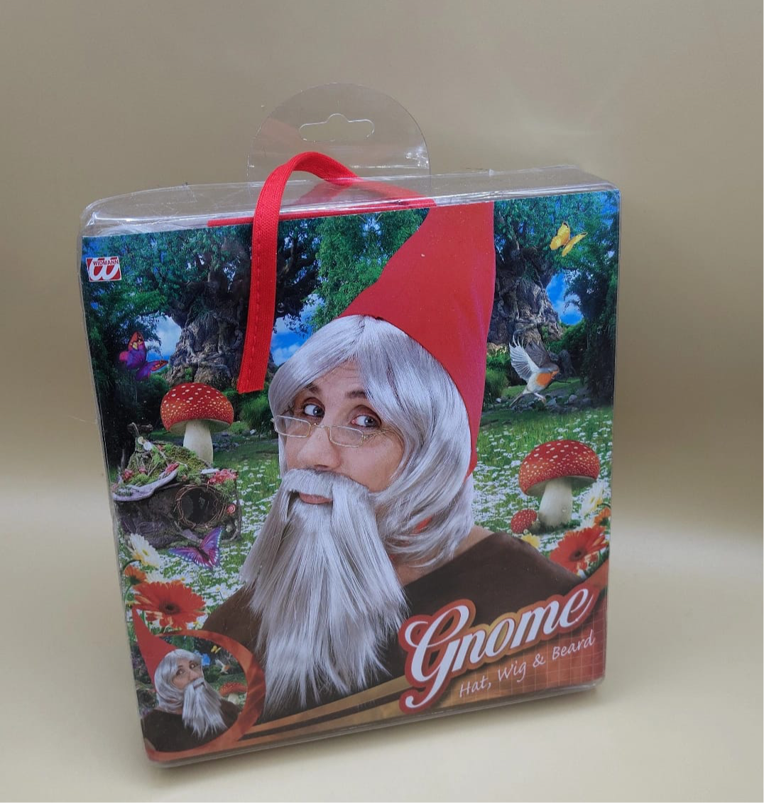 Parrucca Barba Gnomo