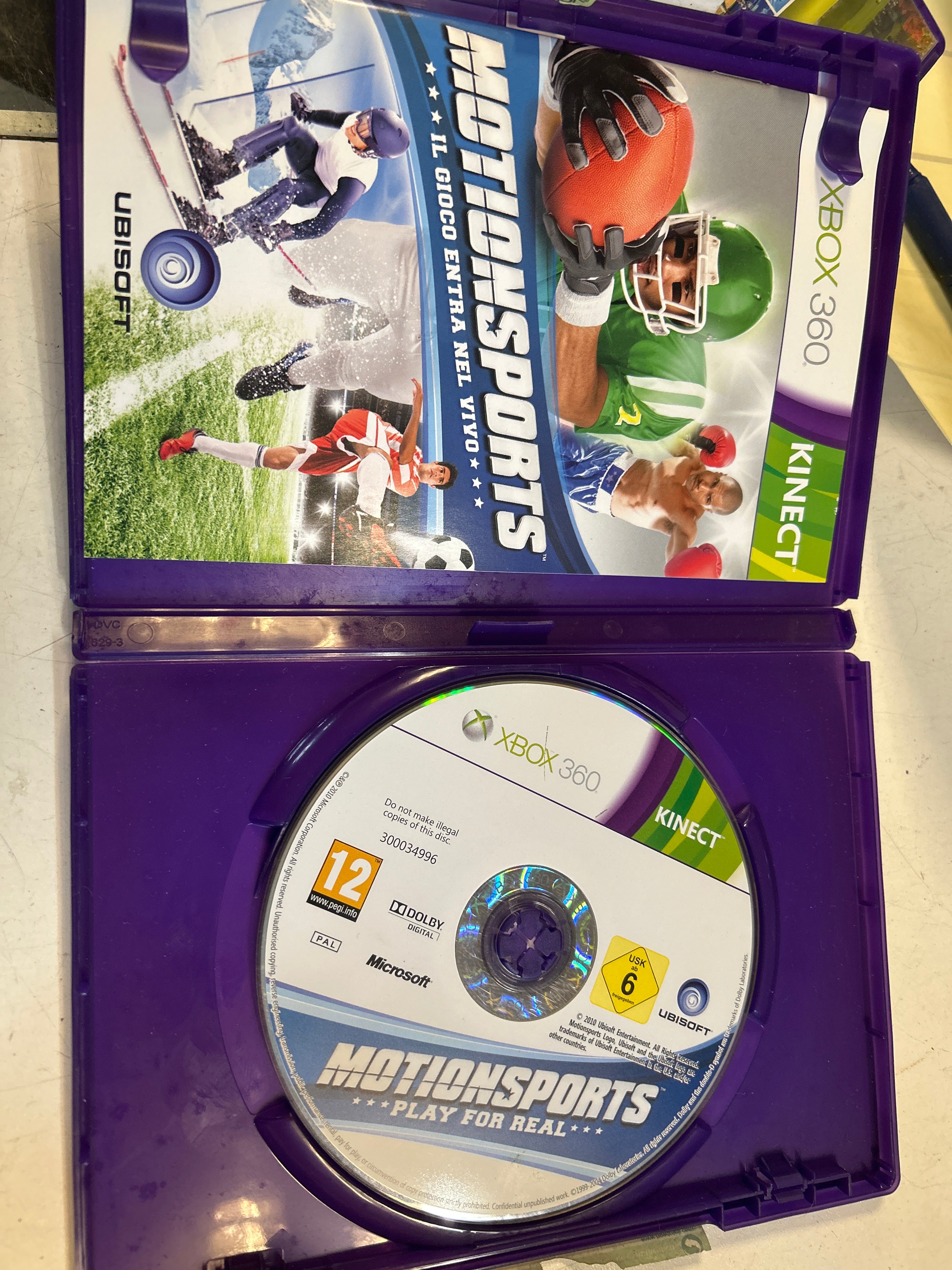 Motionsports Xbox 360 Kinect