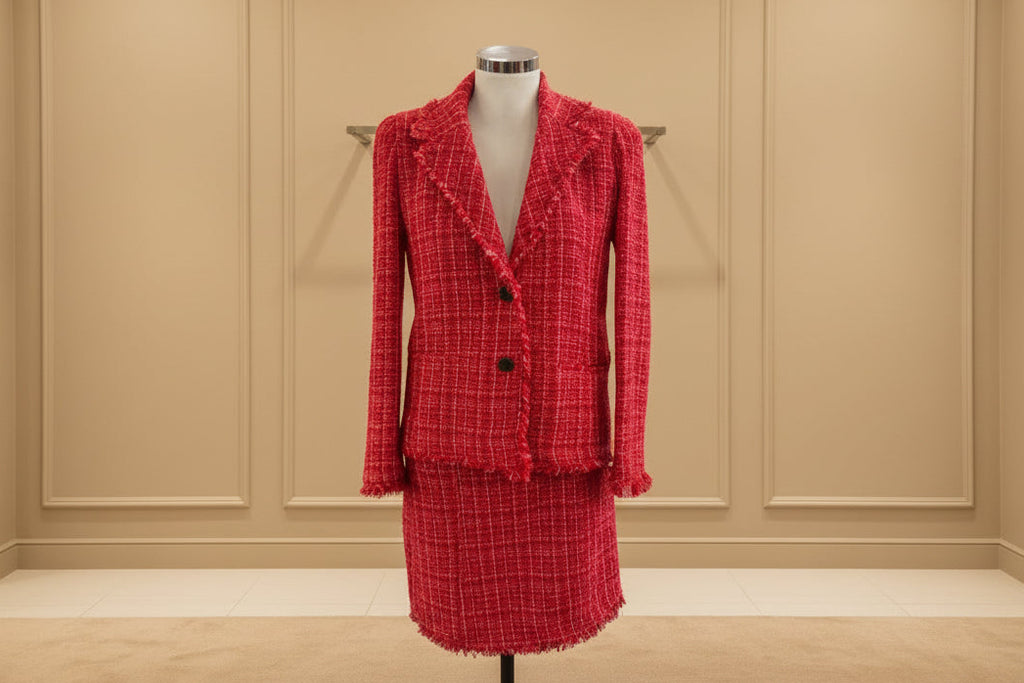 Completo Rosso Marella Gonna + Giacca Nuovo S