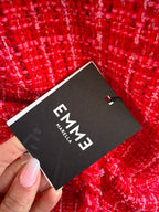 Completo Rosso Marella Gonna + Giacca Nuovo S