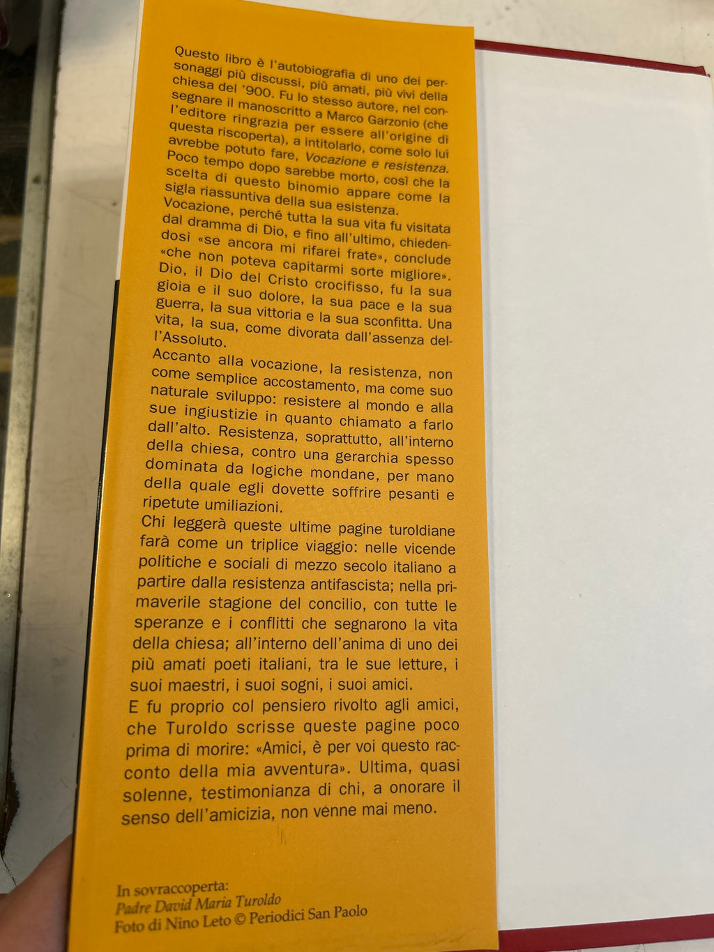 La Mia Vita Per Gli Amici - David Maria Turoldo