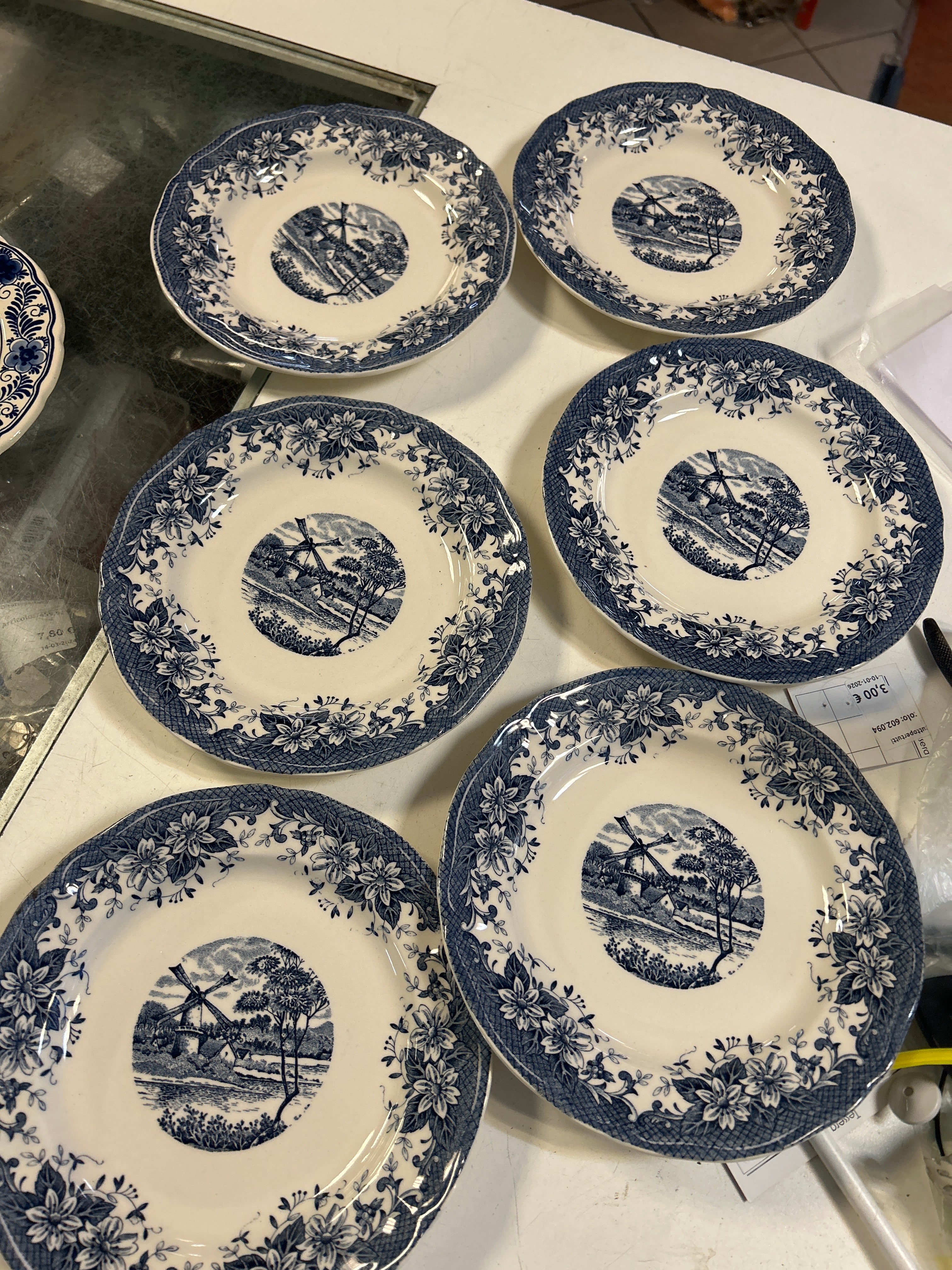 6 Piatti Dessert Olanda Ocera