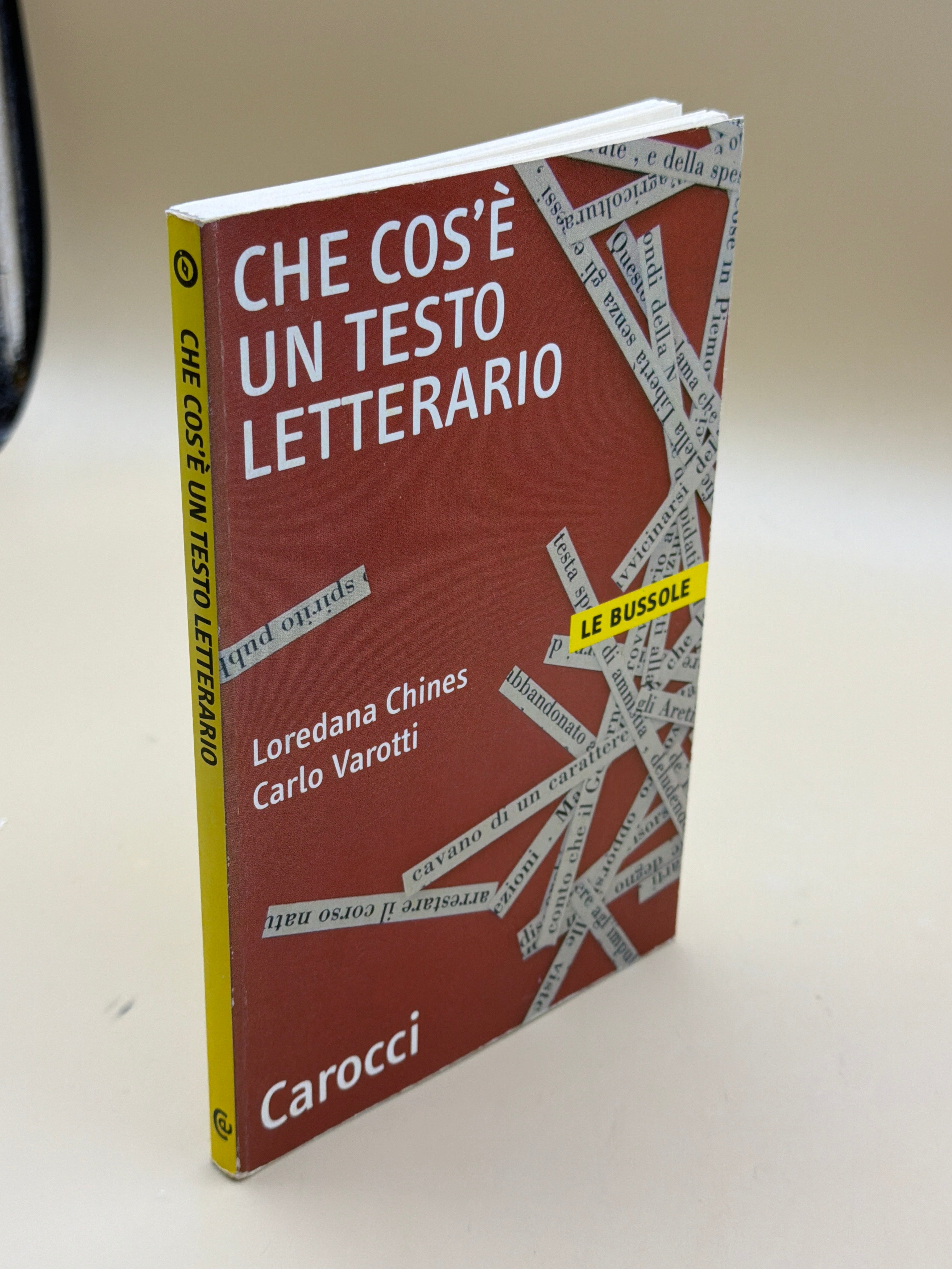 Che Cos'è Un Testo Letterario - Loredana Chines, Carlo Varotti