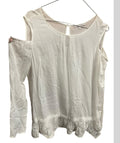 Camicia Patrizia Pepe bianca M con spalle scoperte