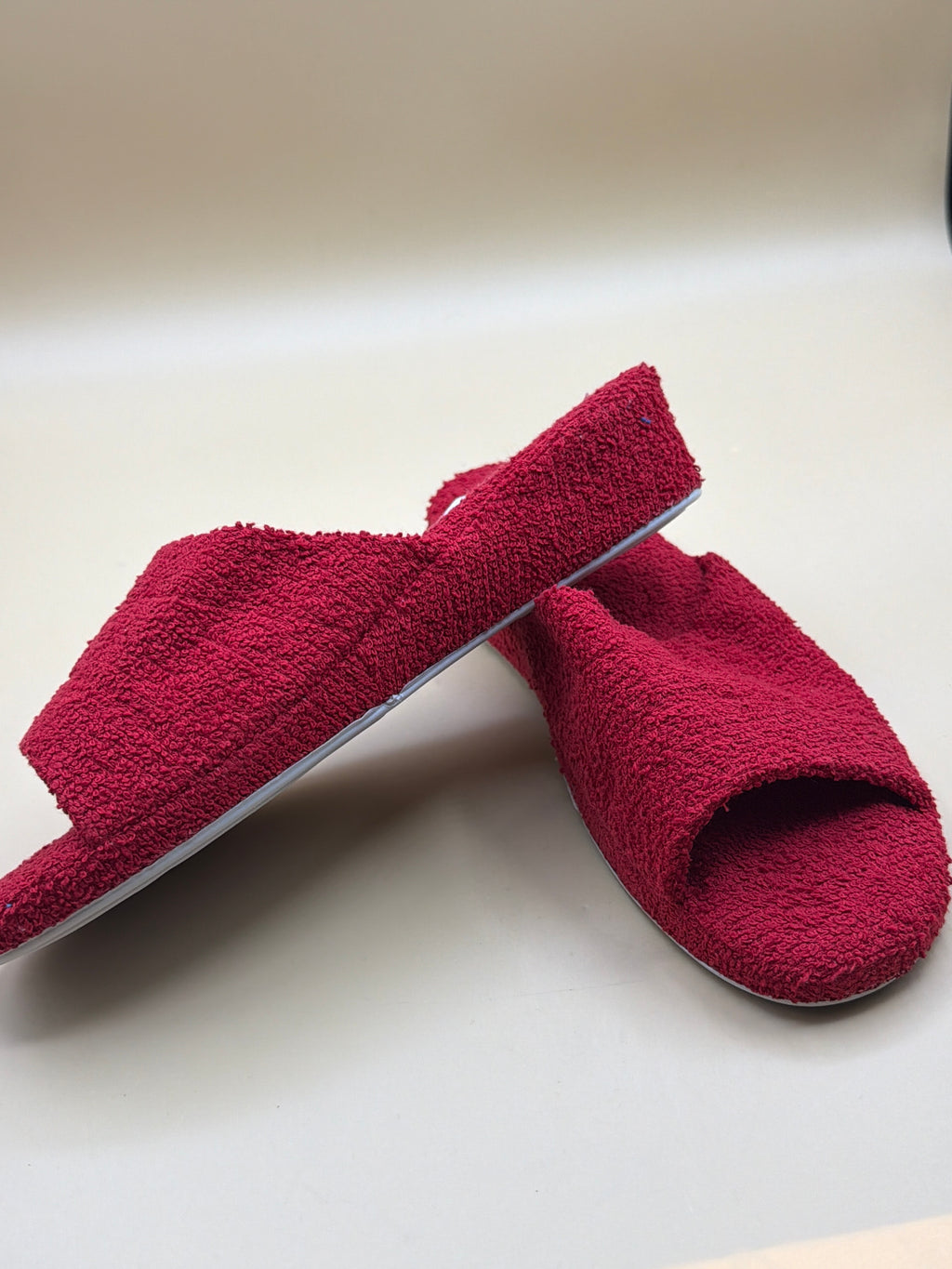 Ciabatte Rosse Nuove Spugna 39