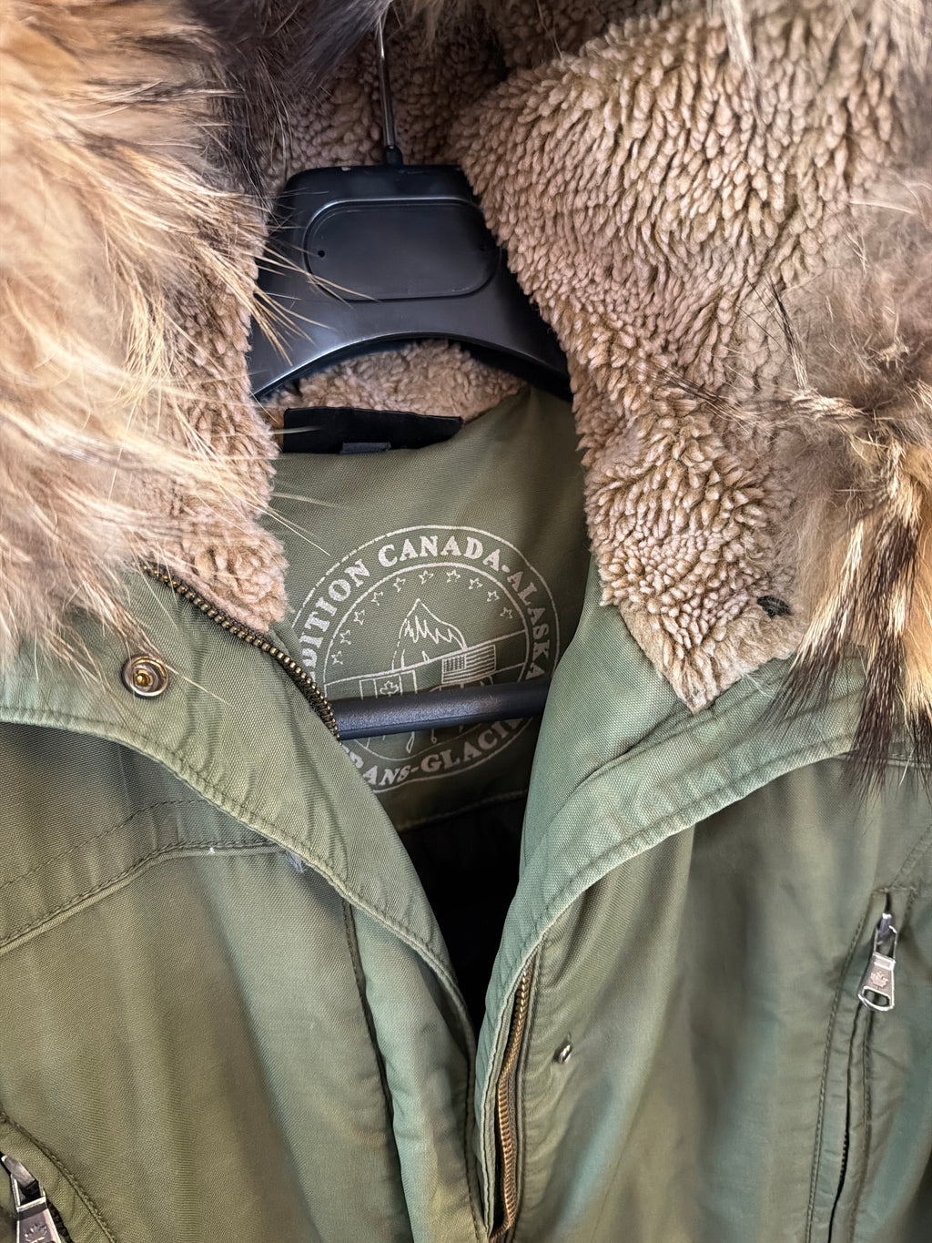 Parka Canadiens Verde Piuma Donna S