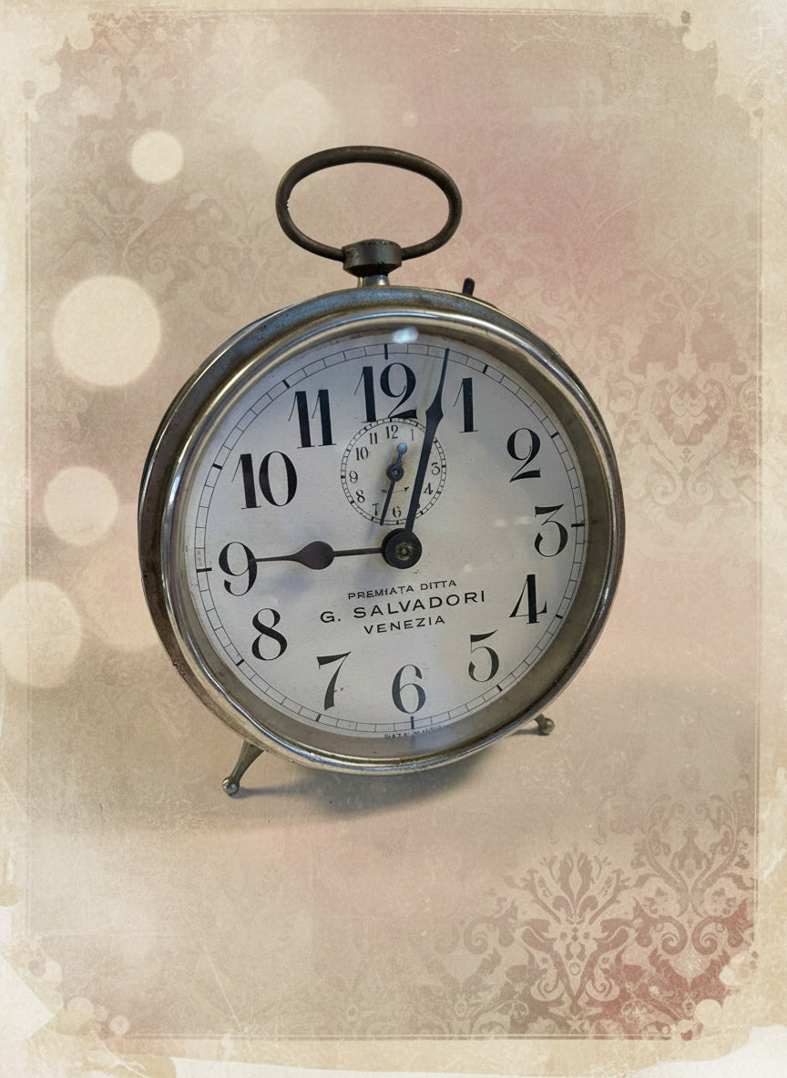 Sveglia Vintage G Salvadori Venezia