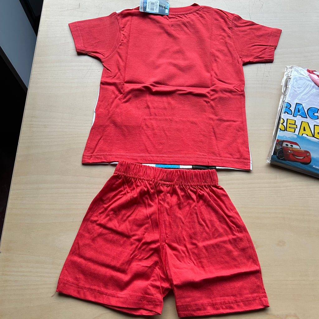 Pigiama Corto Estivo Bimbo Cars 2 Anni 24 Mesi Nuovo
