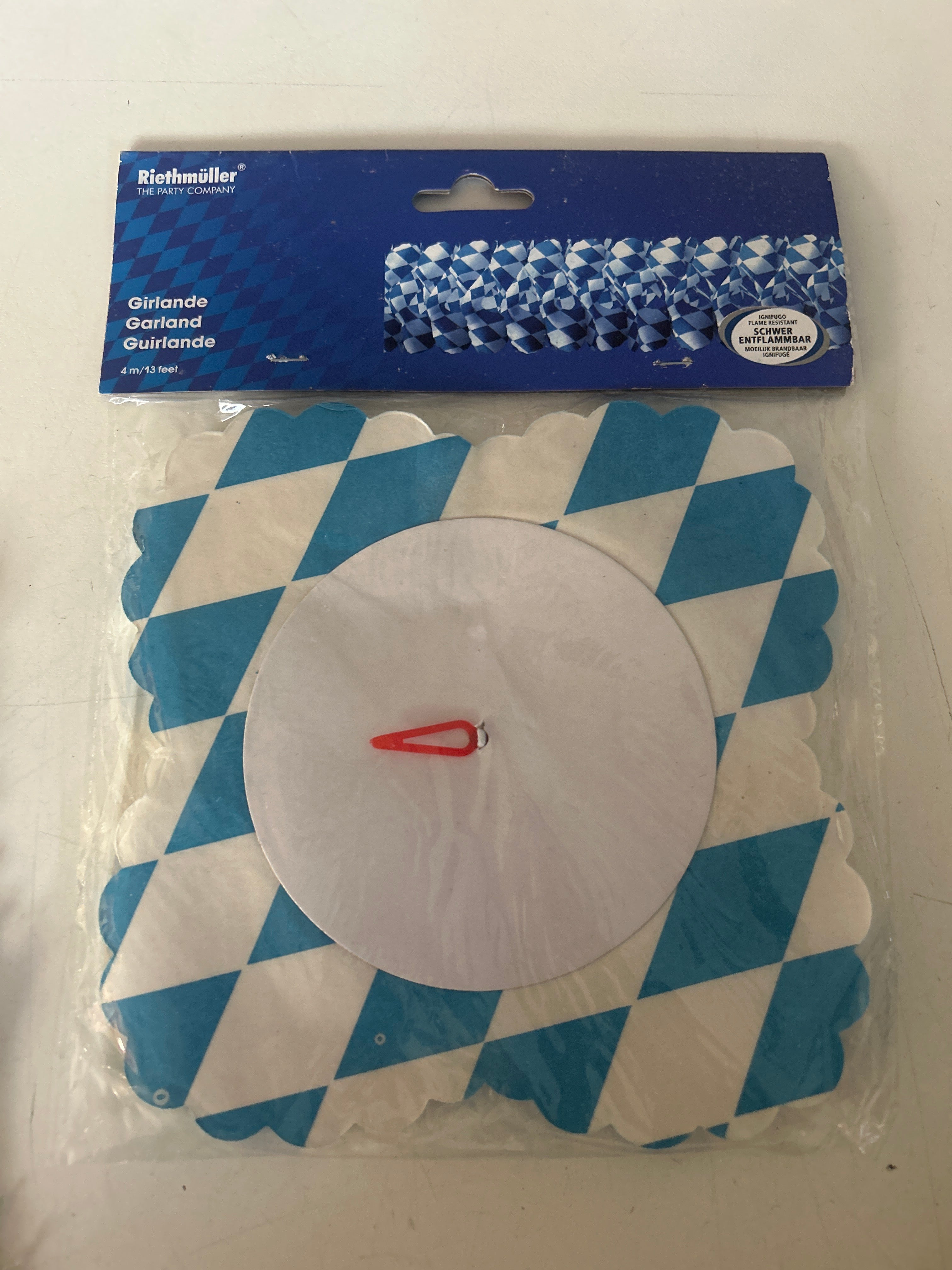 Ghirlanda Oktoberfest Di Carta Xl 4m
