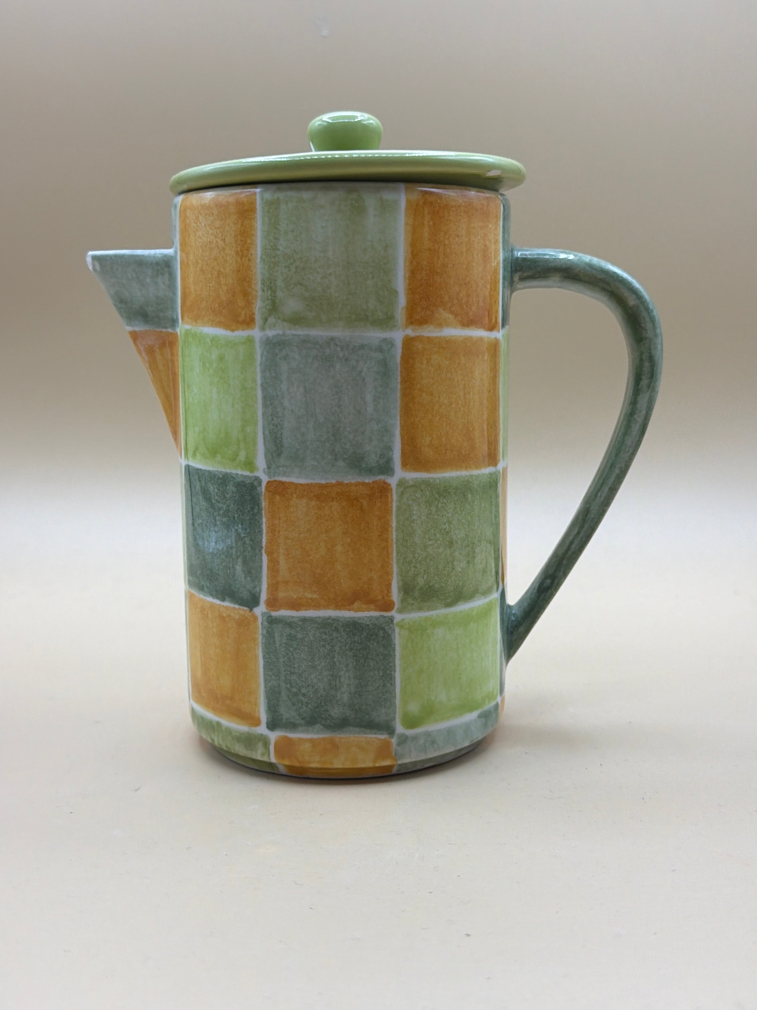 Teiera/caraffa Colorata Con Coperchio