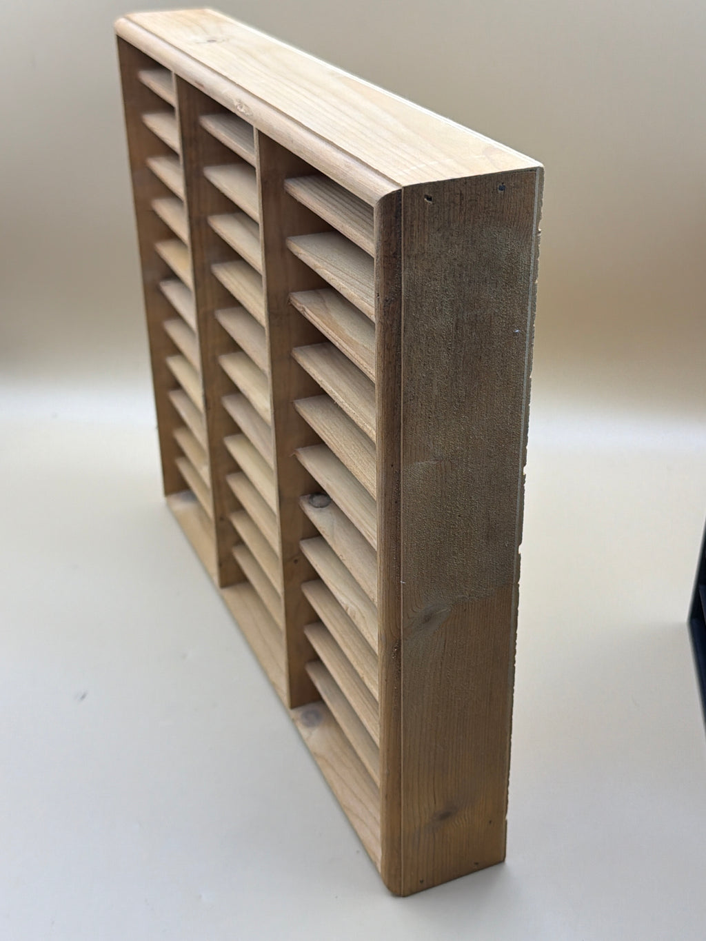 Portacassette In Legno