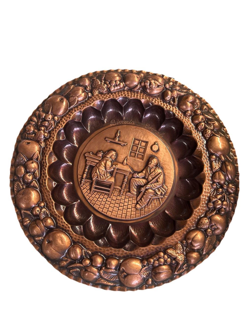 Piatto Rame Grande Birreria Cornale Enego