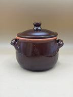 Pentola Terracotta Con Coperchio