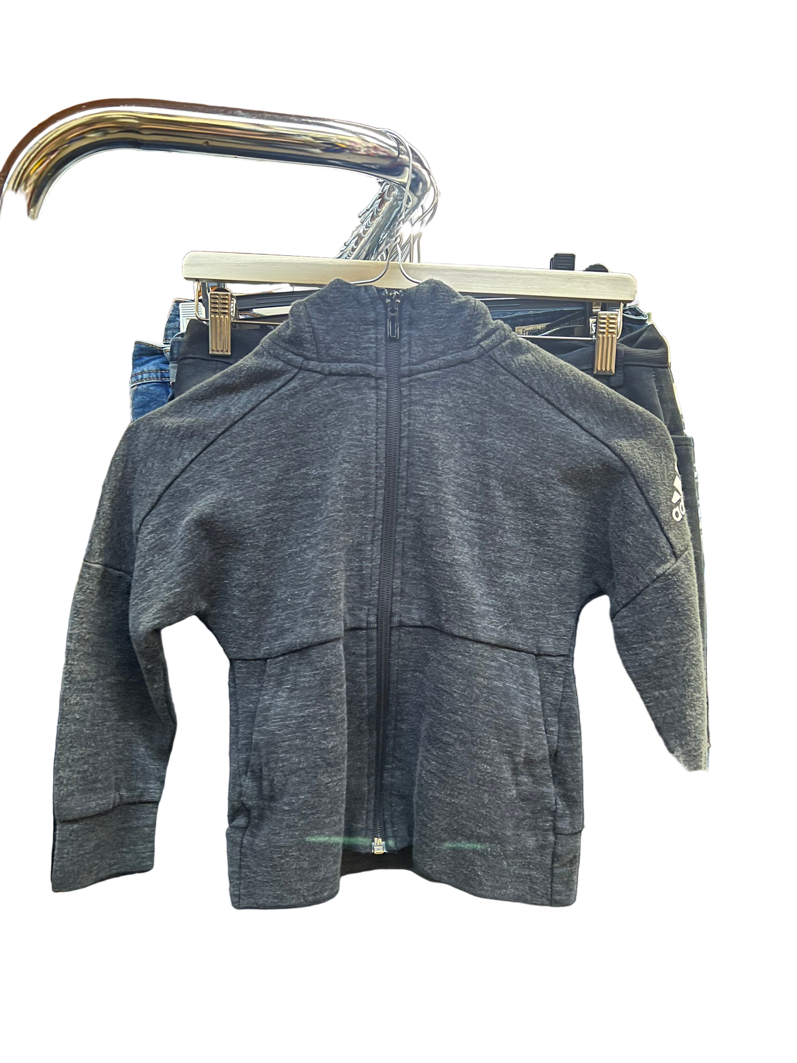 Felpa Adidas Grigia 4-5 Anni