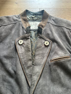 Giacca In Vera Pelle Tirolese Uomo L