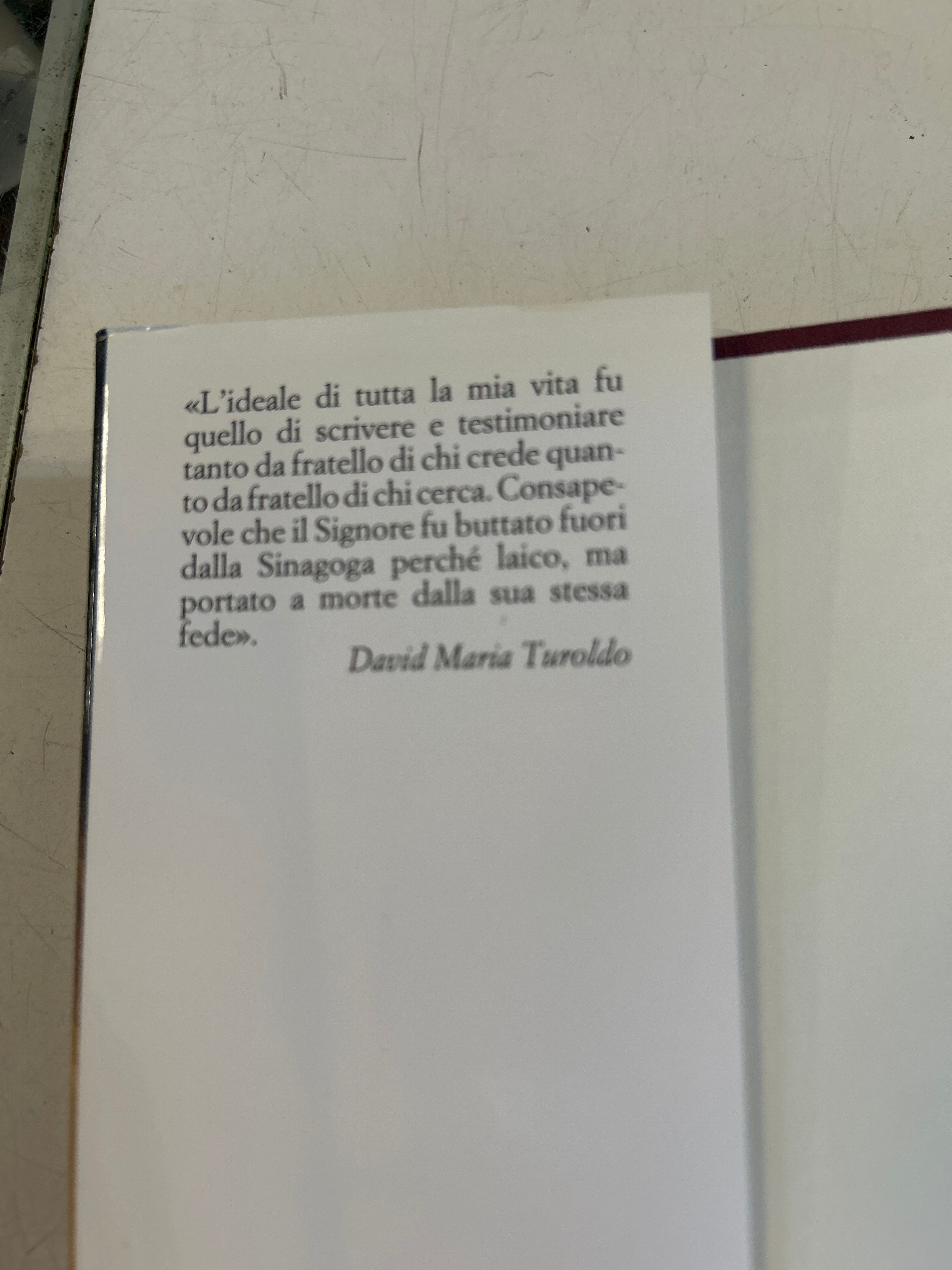 Inquietudine Dell'universo - David Maria Turoldo