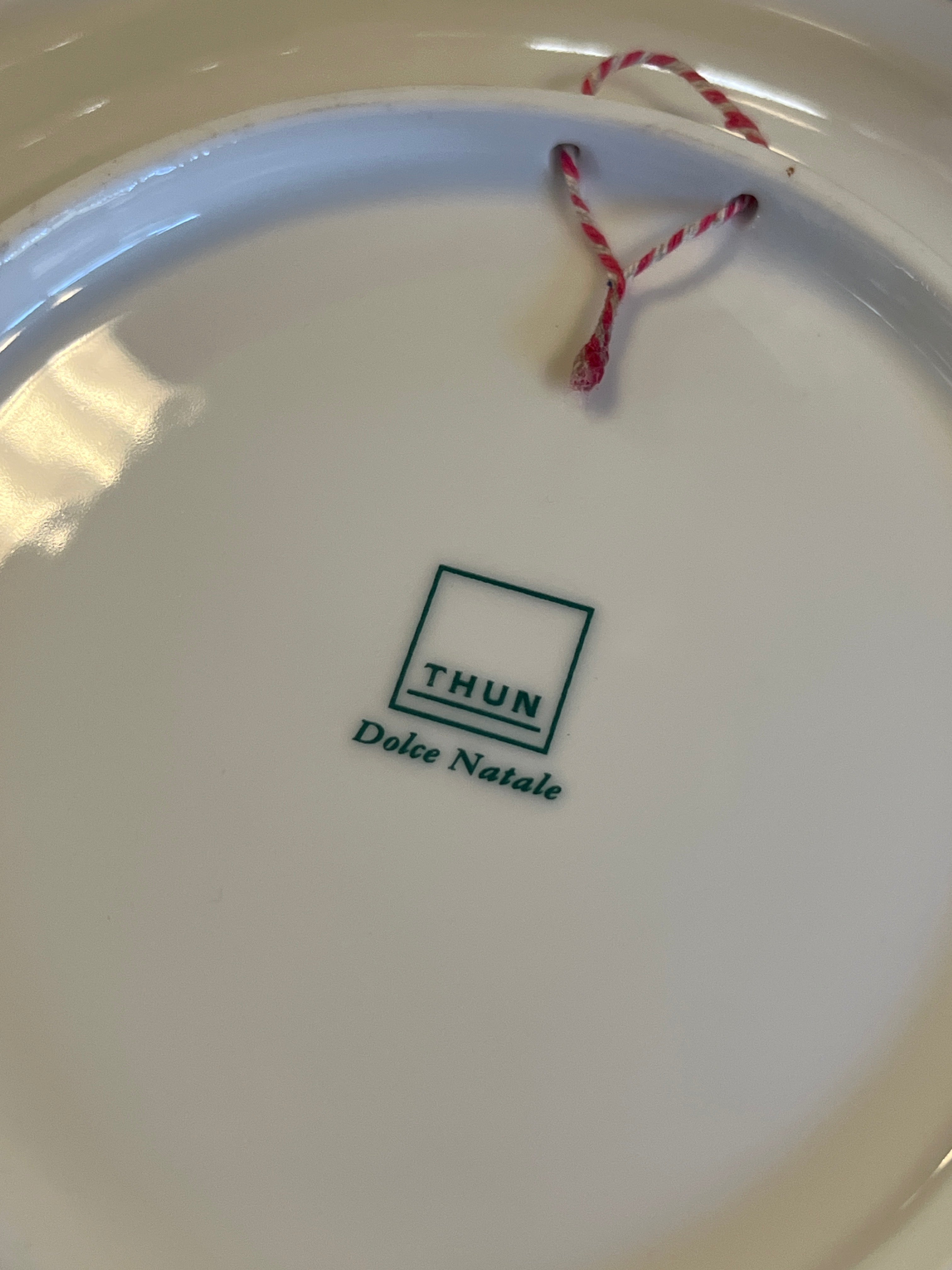 Piatto Thun Natale 2018