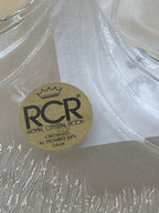 Coppia Cigni Fermacarte Rcr Cristallo Pb