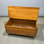 Cassapanca legno Con Rotelle