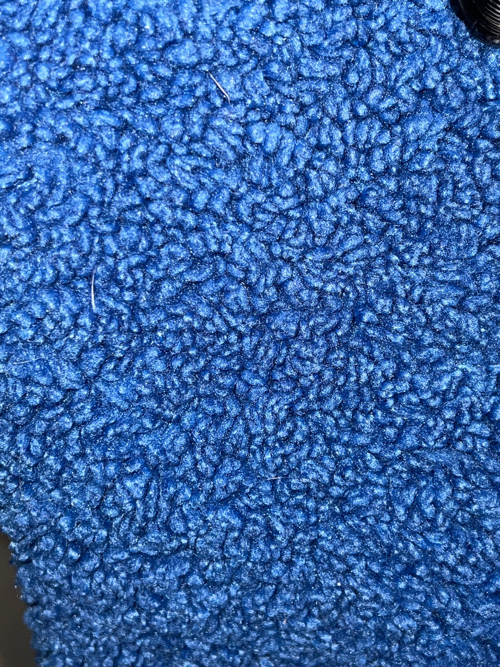 Cappotto Teddy Blu Bershka S