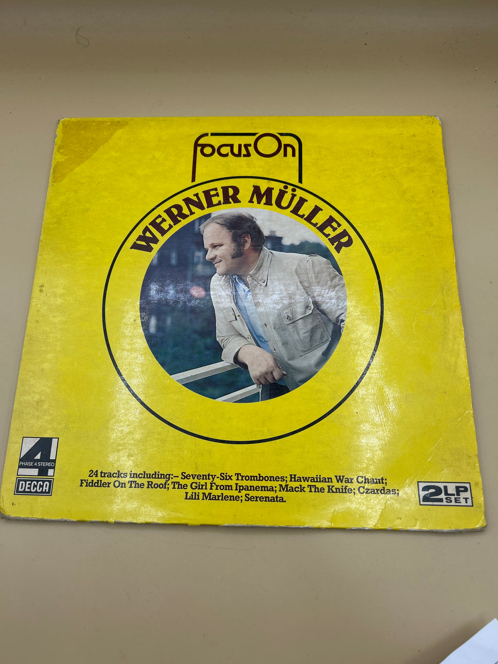 Album Doppio Lp Werner Muller