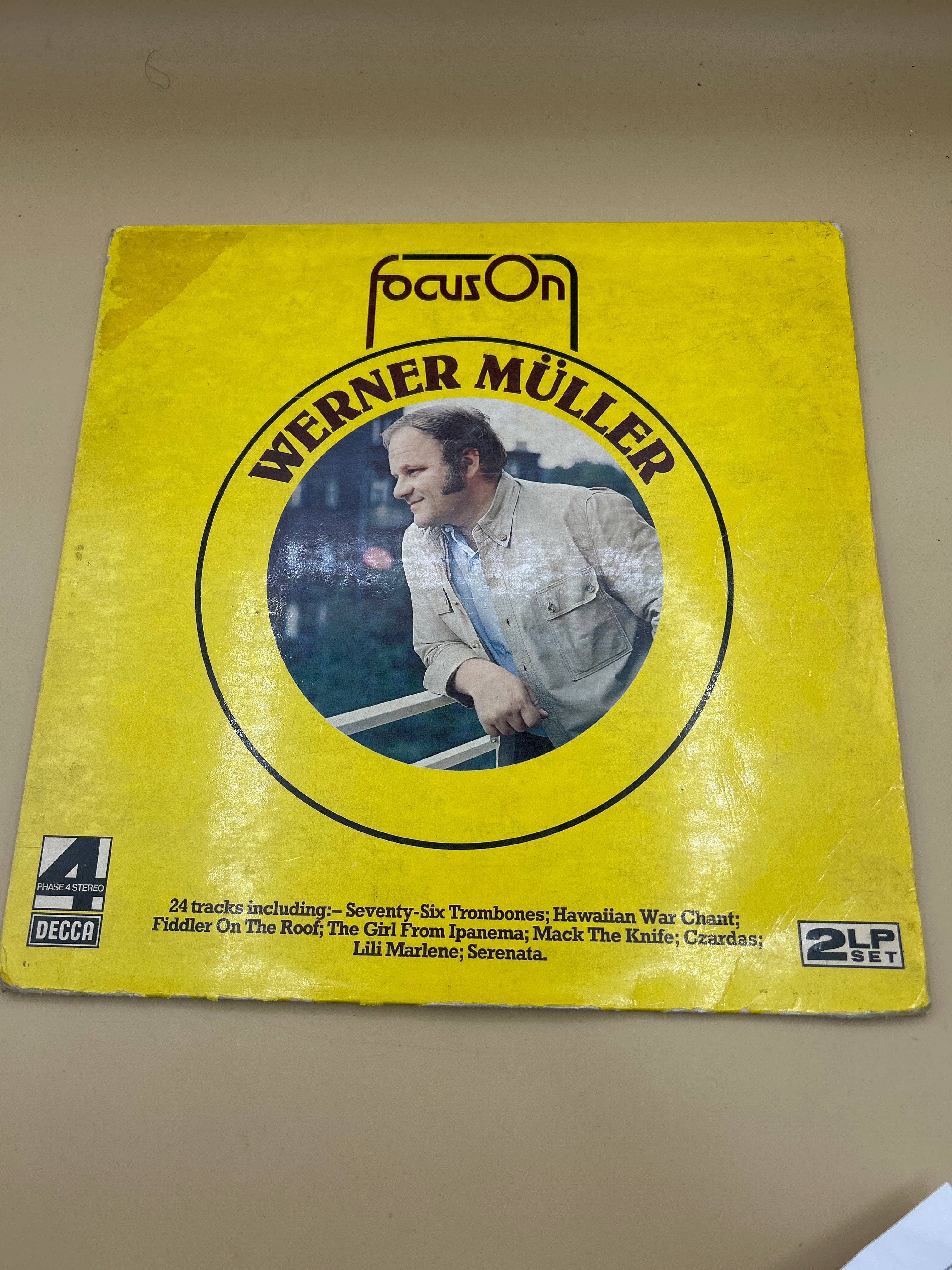 Album Doppio Lp Werner Muller