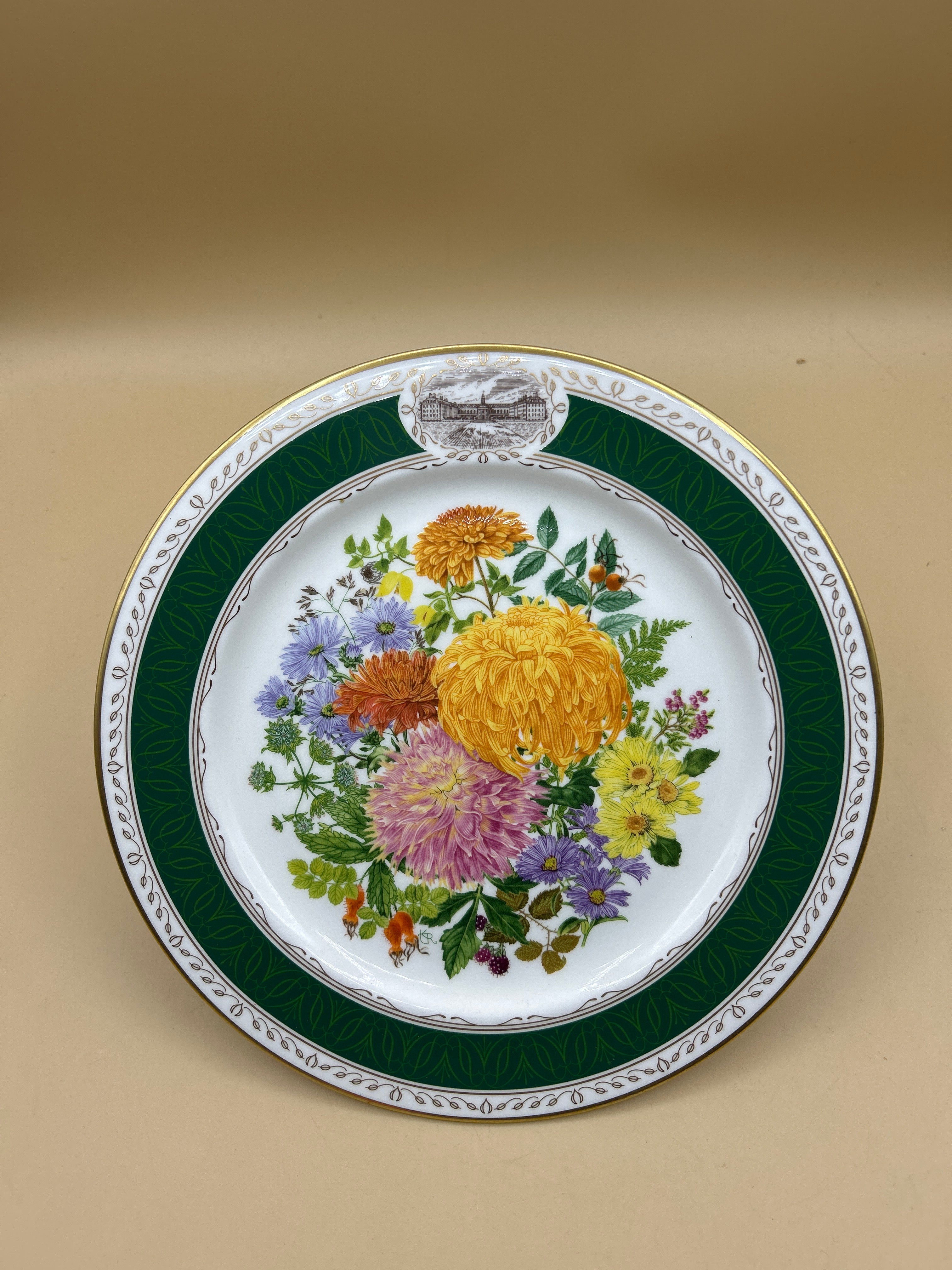 Piatto Da Collezione Della Royal Horticultural Society - The 1989 Chelsea Flower Show Plate  Royal Grafton