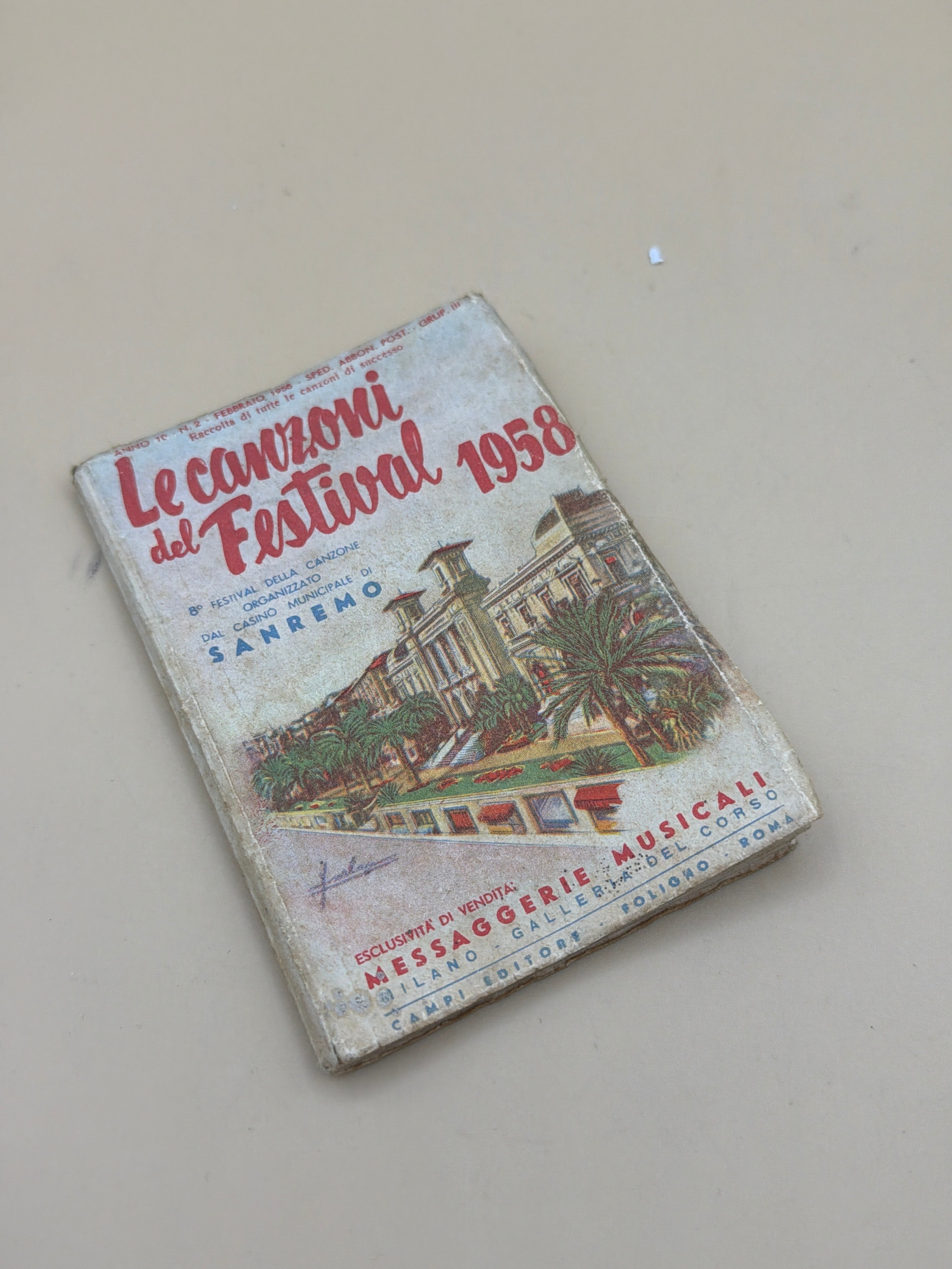 Le Canzoni Del Festival 1958 - Sanremo