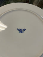 Piatto Da Portata Saturnia Fiori Blu