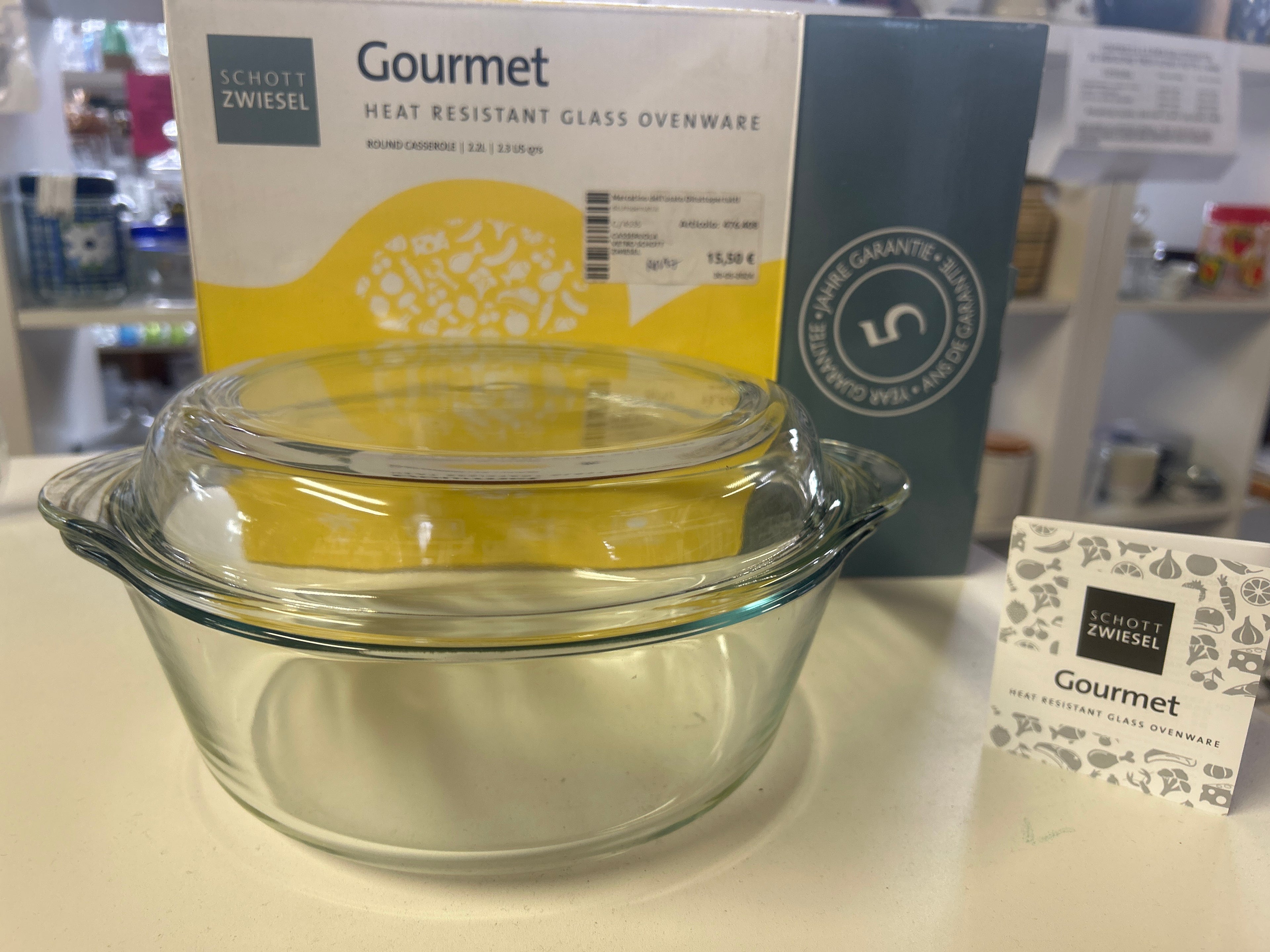 Casseruola Vetro Schott Zwiesel 2,2 litri