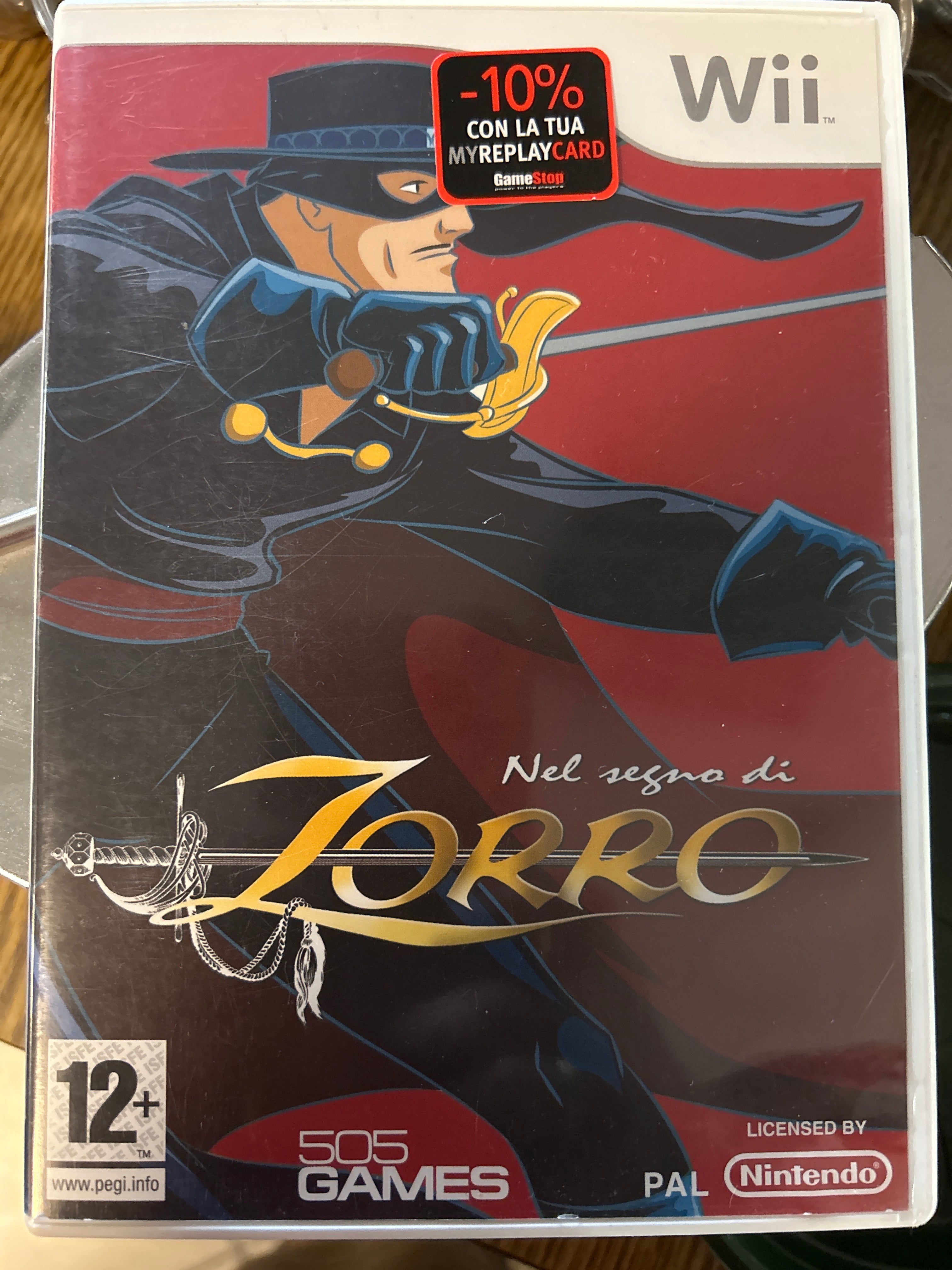 Gioco Wii Nel Segno di Zorro