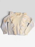 Maglia Vicolo Ruches Tg Unica Beige