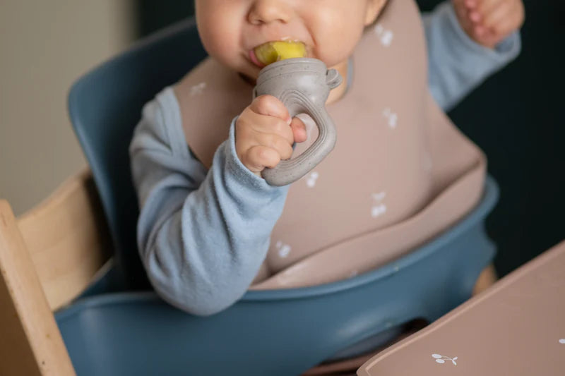 Bavaglino In Silicone Soina Nuovo Color Talpa Con Ciliegine