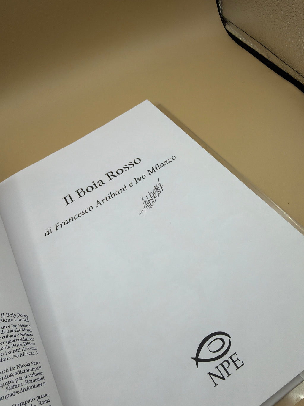Il Boia Rosso - Autografato, Nuovo. - Edizione Limitata