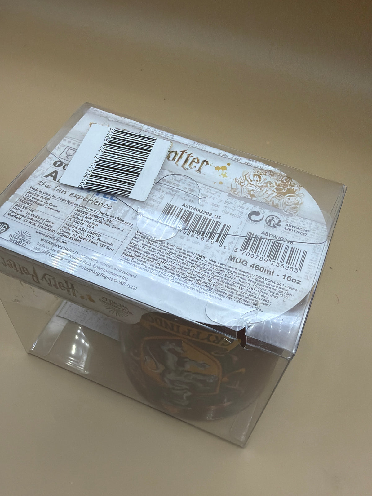 Tazza Harry Potter Griffondoro Nuova